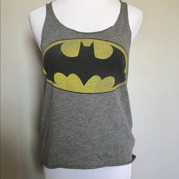 Vintage style retro Batman distressed tank top - Picture 4 of 7